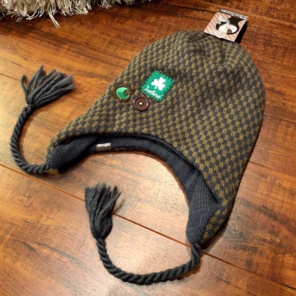 THICK BLENDED Ear Flap BEANIE Cap Hat SM main image 5